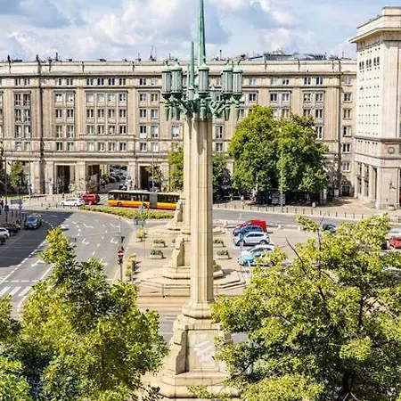 Plac Konstytucji 4, Centrum Warschau Exterior foto